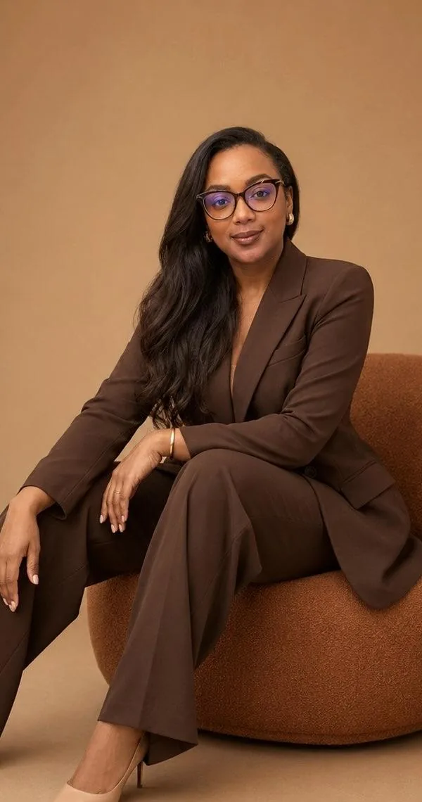 Retrato de Renata Ramos, advogada.